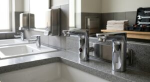 Read more about the article IR vs Capacitive Faucet Sensors: Matching the Whole Restroom
