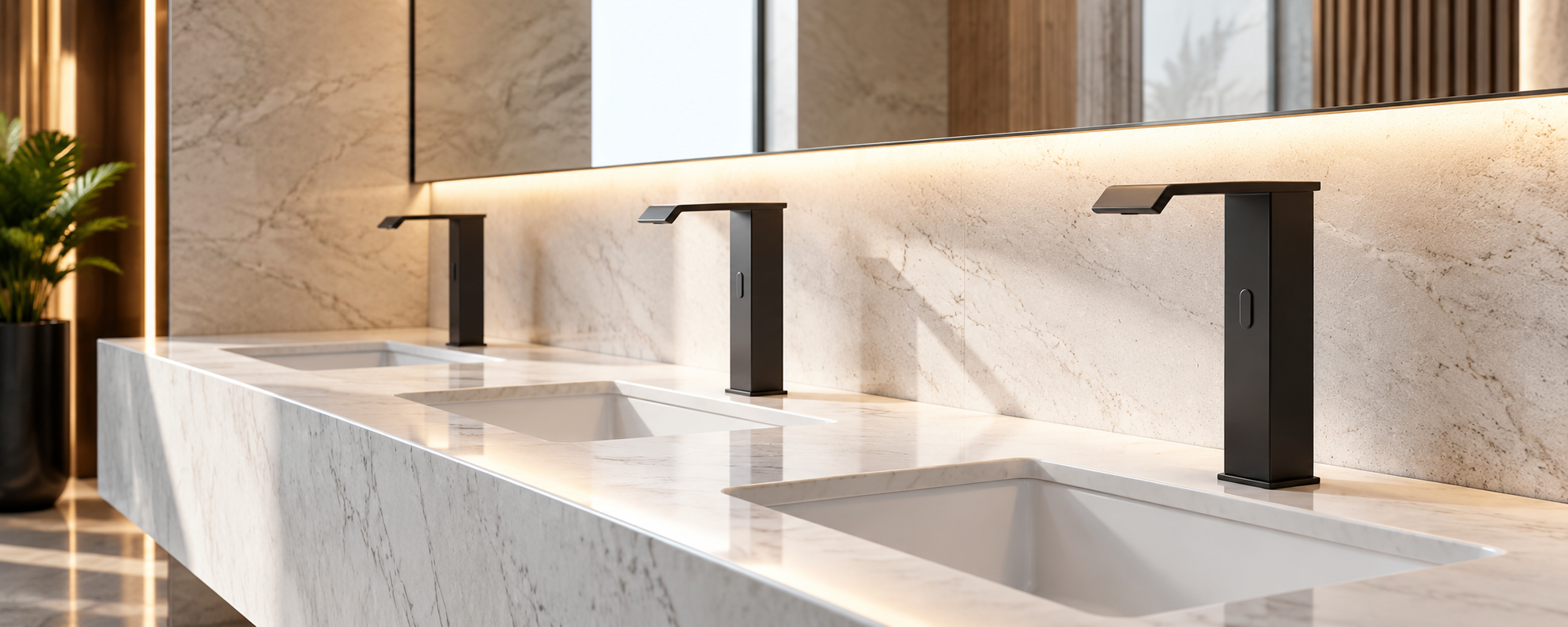 Commercial faucet technology comparison for sensor performance evaluation